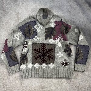 Wool & rabbit hair women’s sweater size M